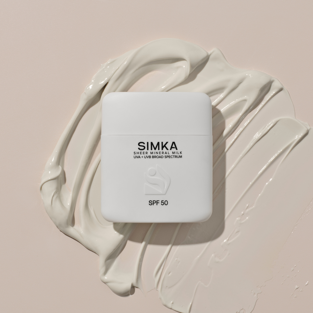SIMKA Sheer Mineral Milk SPF 50 – Pure Protection, Radiant Skin